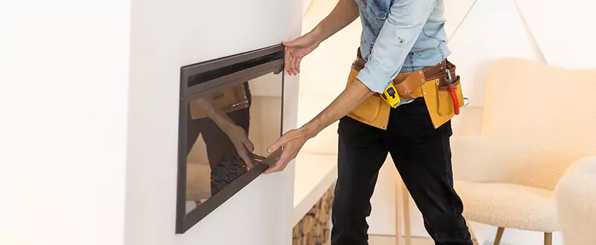Metal Fireplace Installation in Eagan, Minnesota