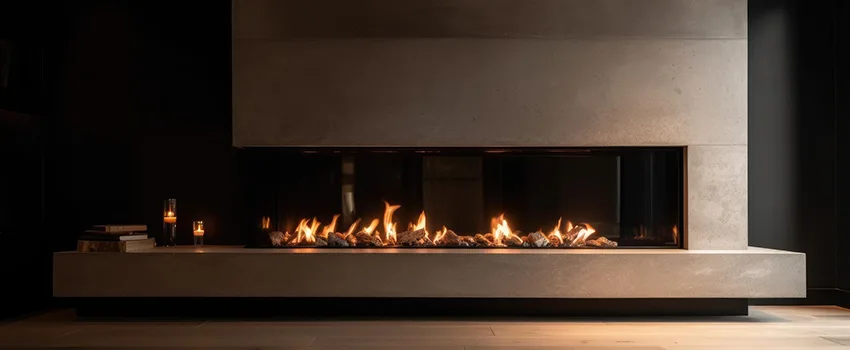 Gas Fireplace Ember Bed Design Services in Eagan, Minnesota