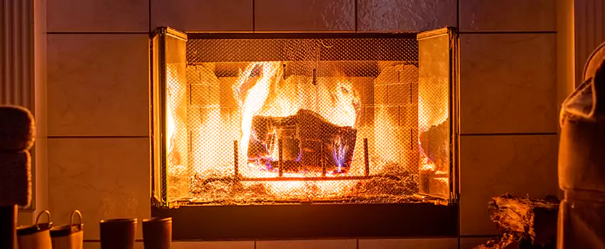 Mendota Hearth Landscape Fireplace Installation in Eagan, Minnesota