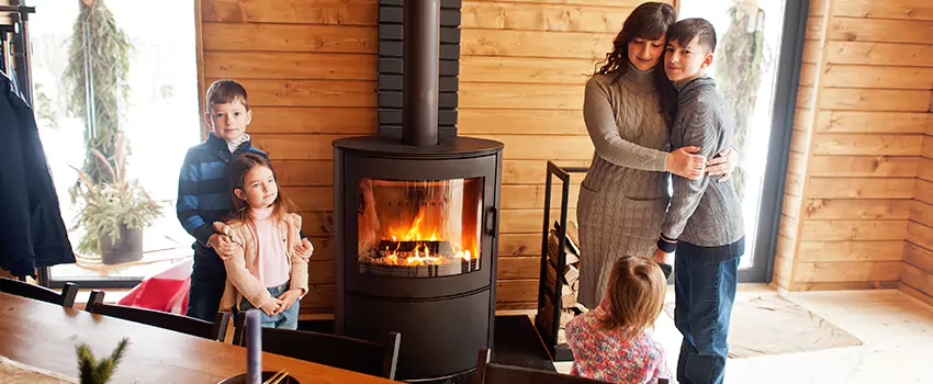 Morso Cast Iron Fireplace Insert Installation in Eagan, Minnesota