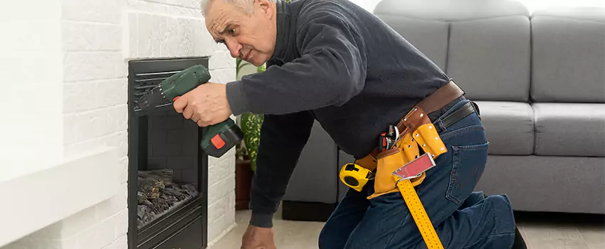 New Indoor Fireplace Installation in Eagan, Minnesota