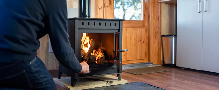 Open Hearth Wood Fireplace Installation in Eagan, MN
