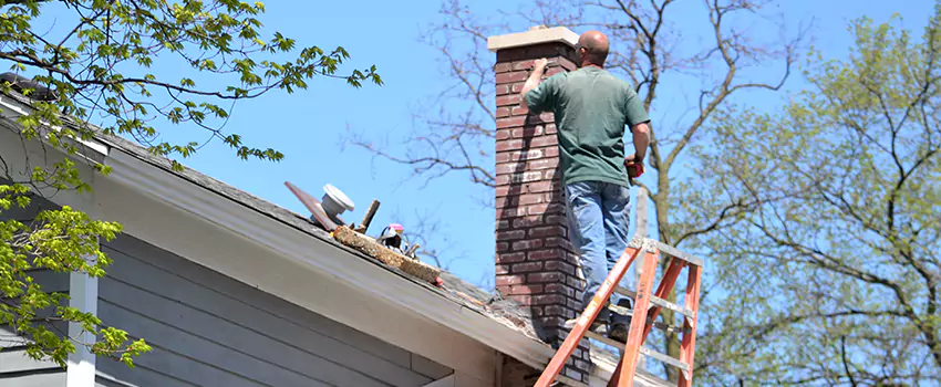 Vinyl and PVC Chimney Flashing Installation in Eagan, MN